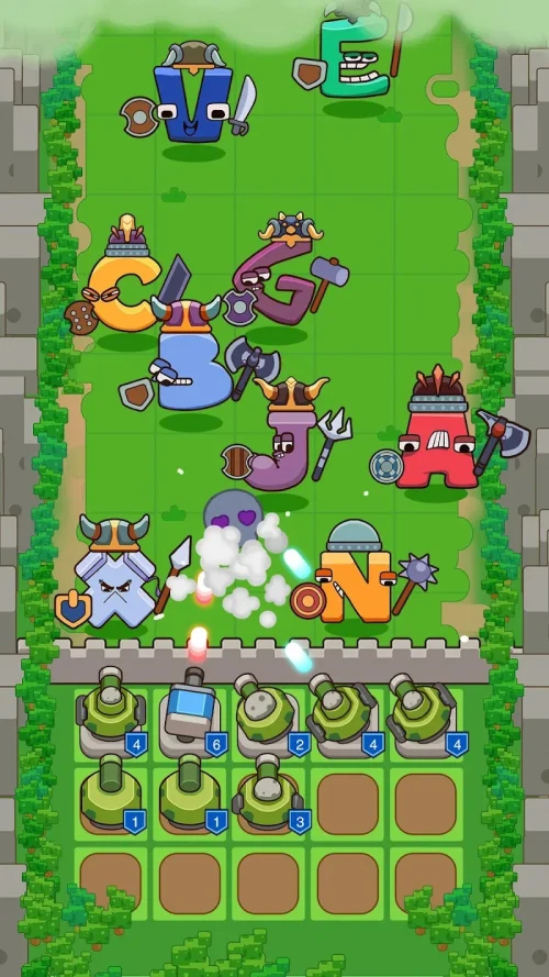 Alphabet Defense Towers Battle-screenshot-3