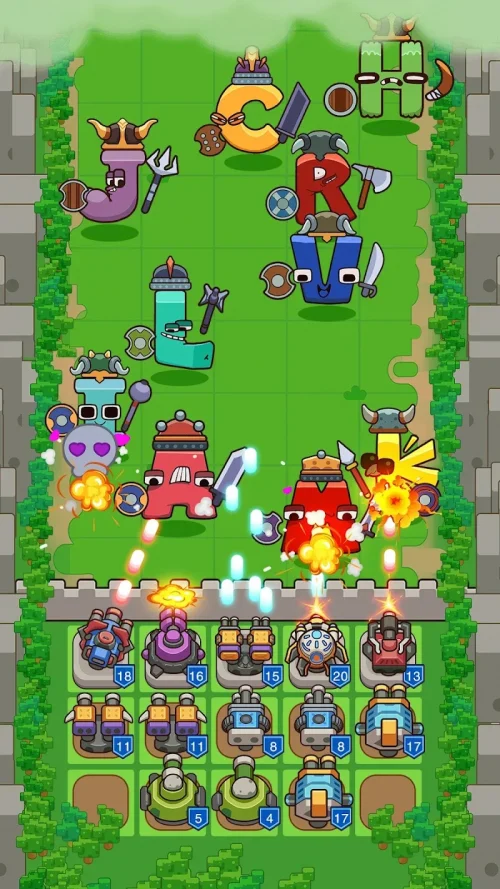 Alphabet Defense Towers Battle-screenshot-4