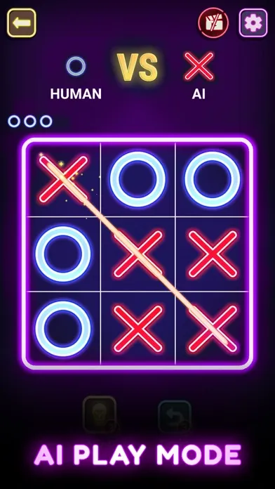 ภาพหน้าจอของ Tic Tac Toe: XOXO Puzzle