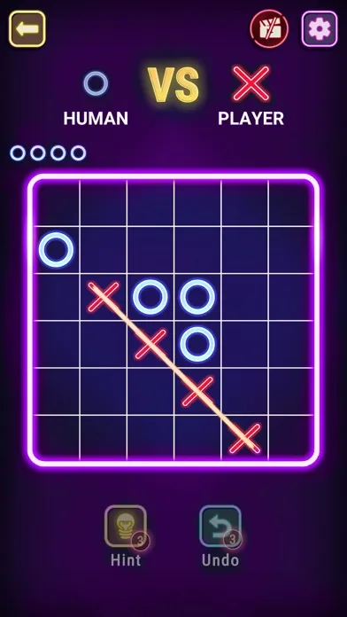 ภาพหน้าจอของ Tic Tac Toe: XOXO Puzzle