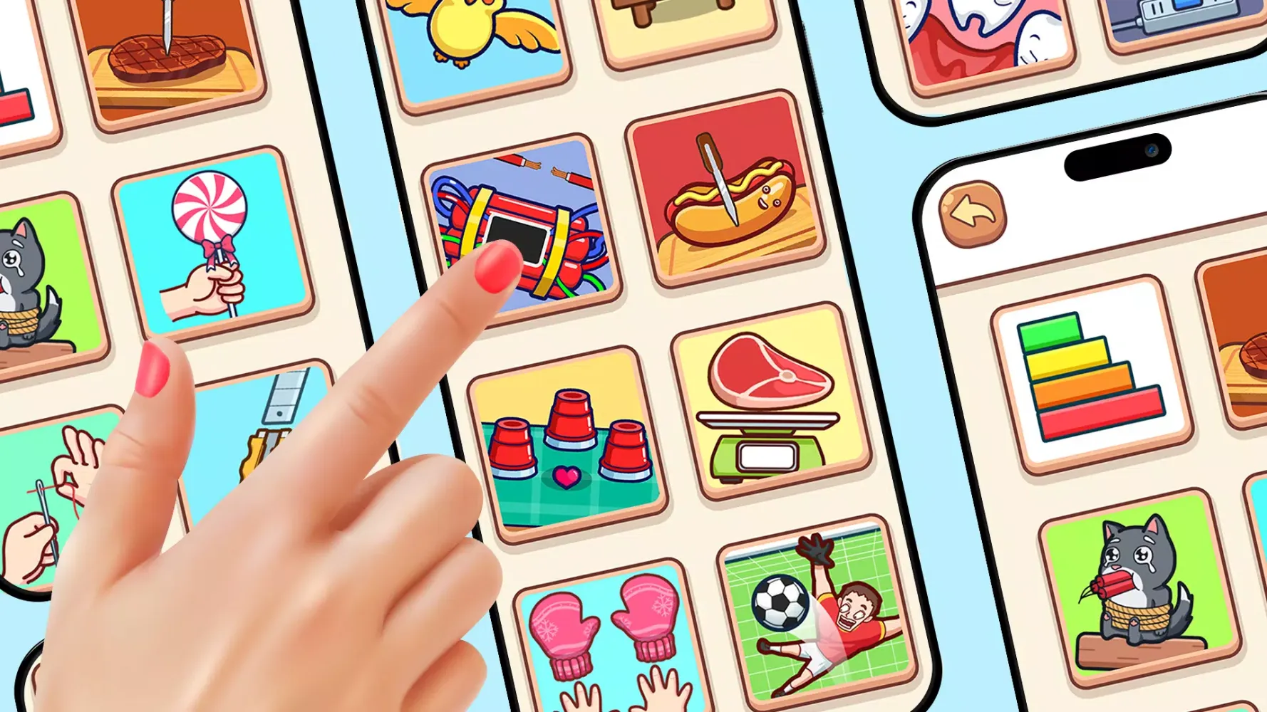 TickTack Relax Minigames Screenshots
