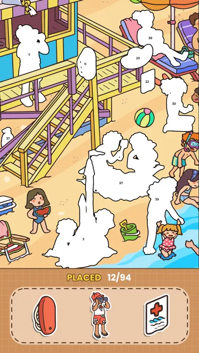 Sticker Book: Coloring Number স্ক্রিনশট