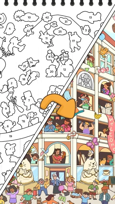 Sticker Book: Coloring Number স্ক্রিনশট