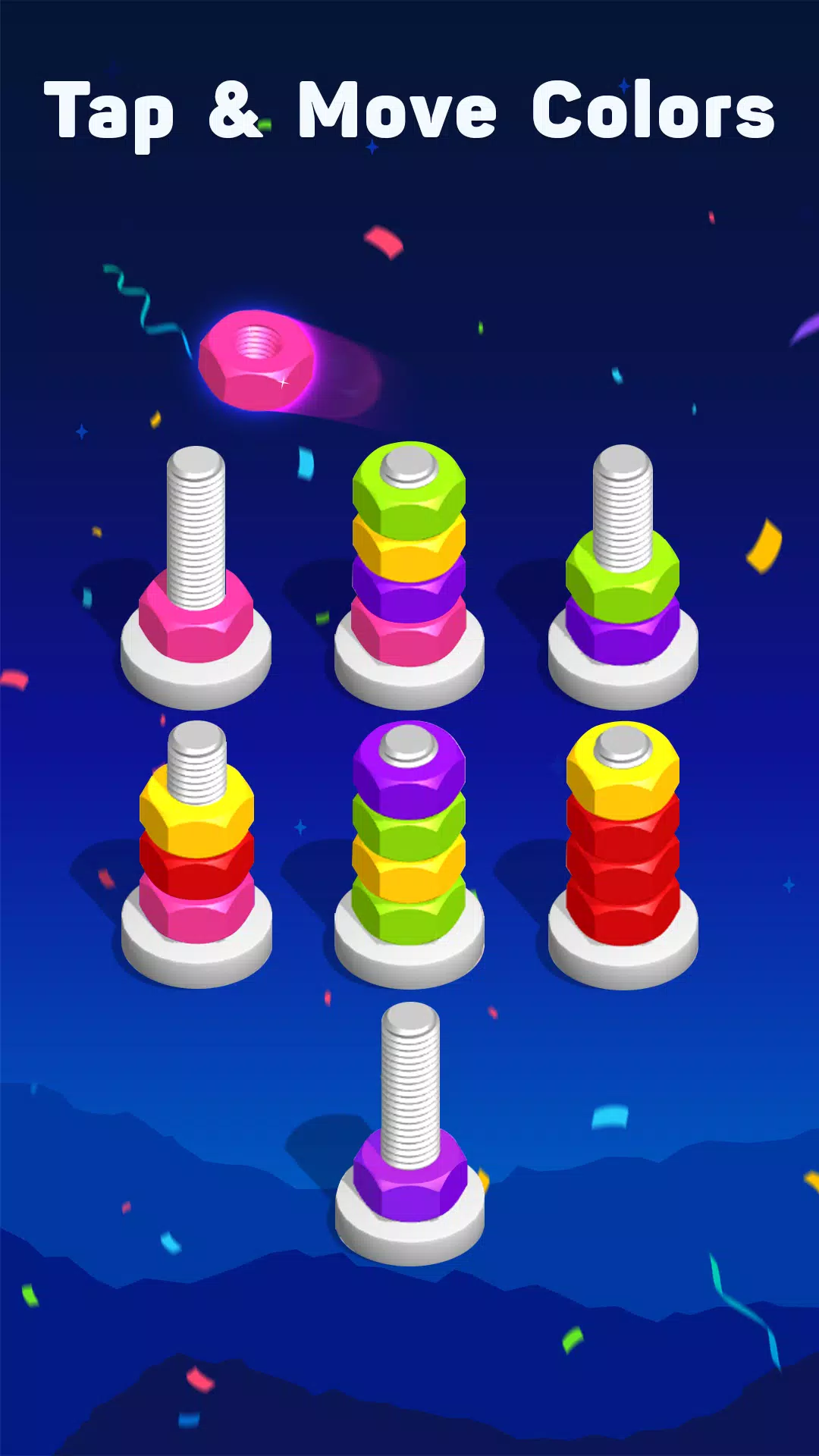 Nuts & Bolts - Puzzle Sort Screenshots