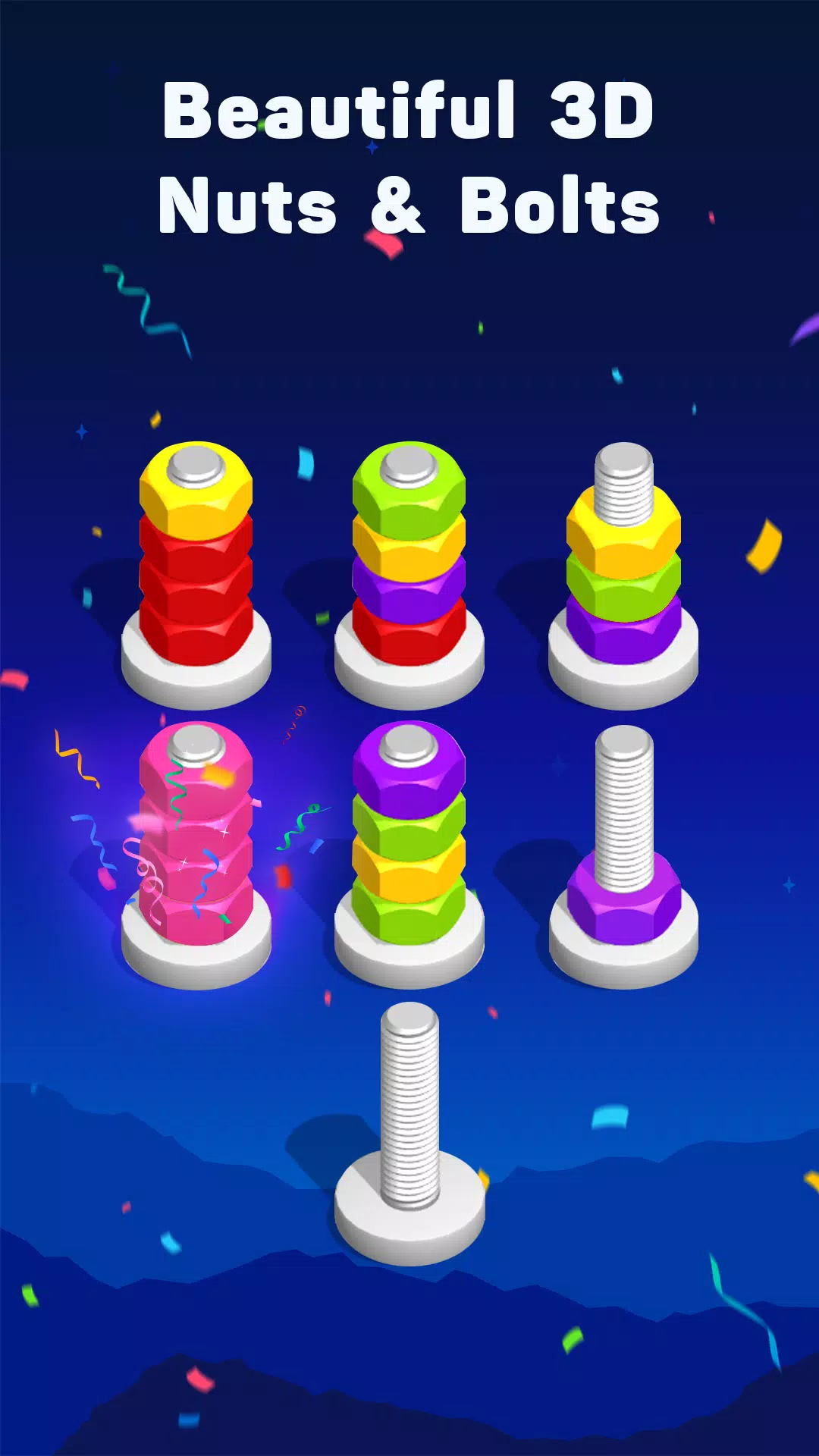 Nuts & Bolts - Puzzle Sort Screenshots