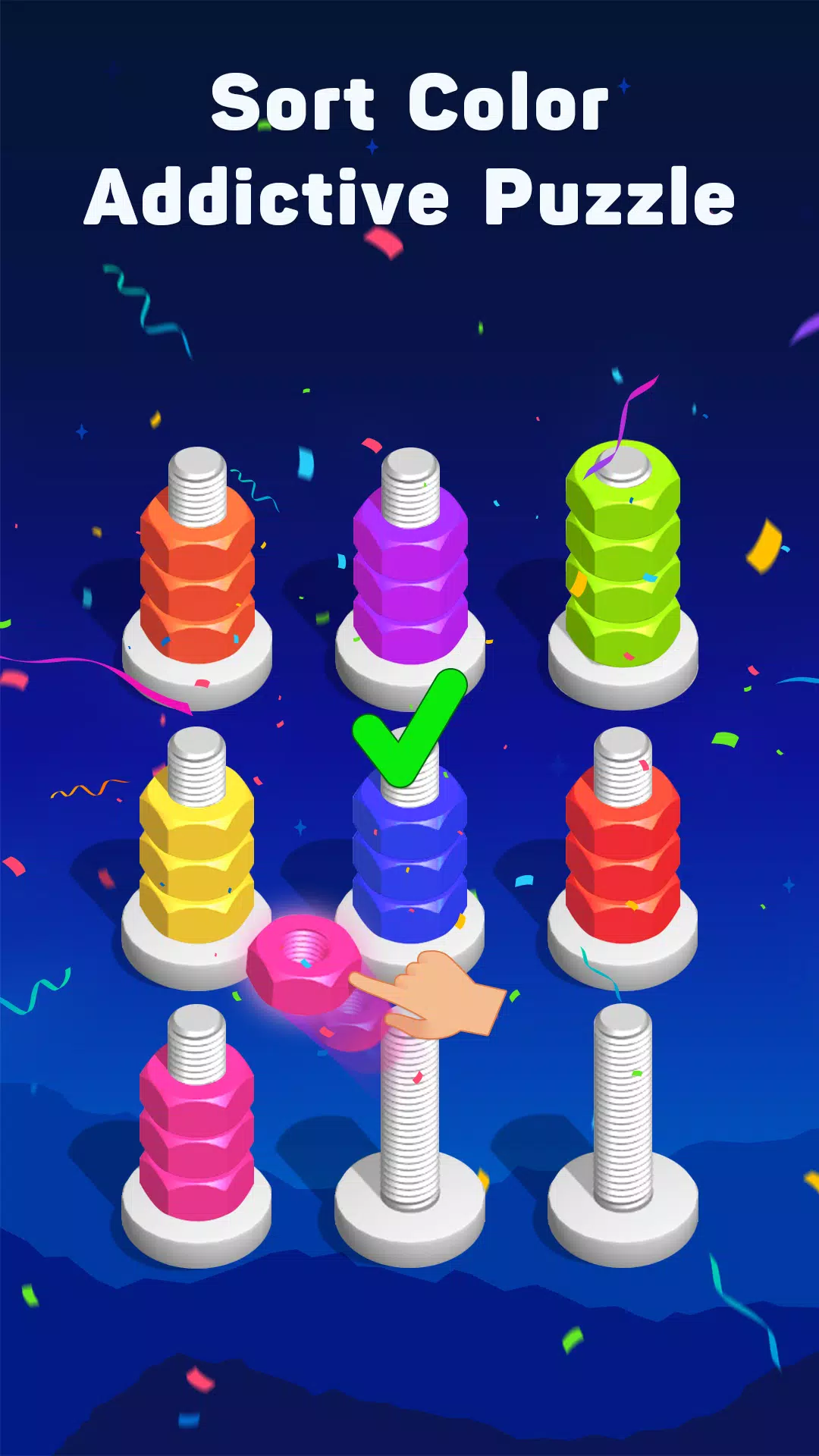 Nuts & Bolts - Puzzle Sort Screenshots