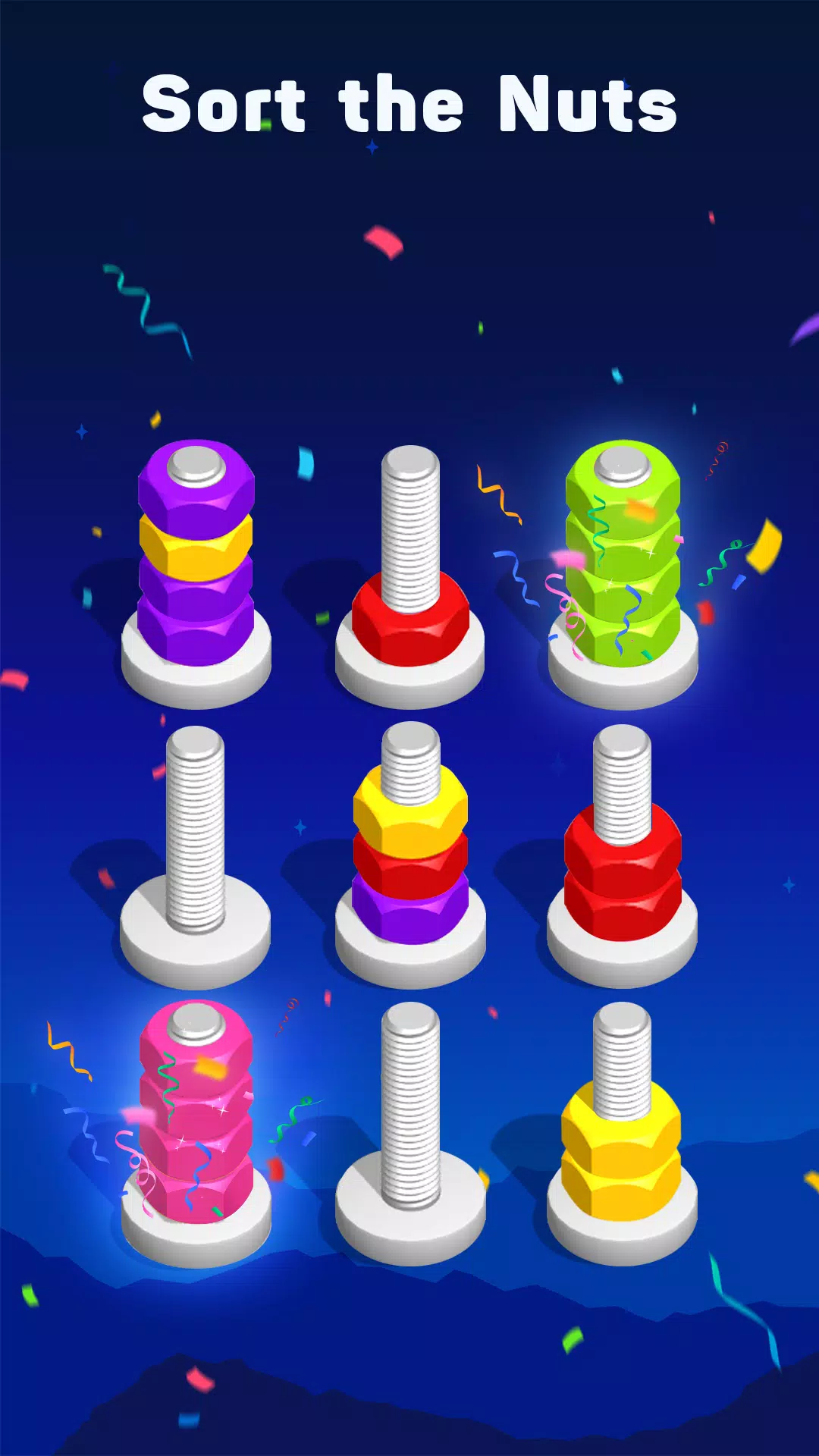 Nuts & Bolts - Puzzle Sort Screenshots