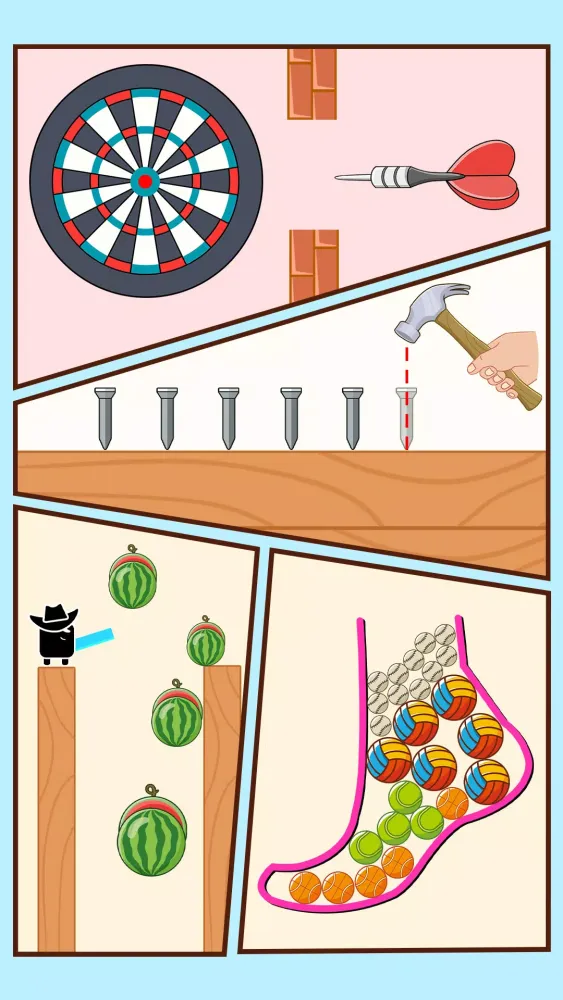 Tip Tap Challenge: Mini Games Screenshots