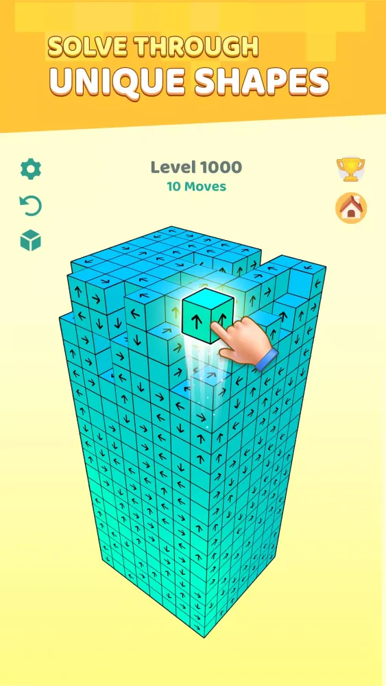 Ảnh chụp màn hình của Tap master 3D- Tap Away