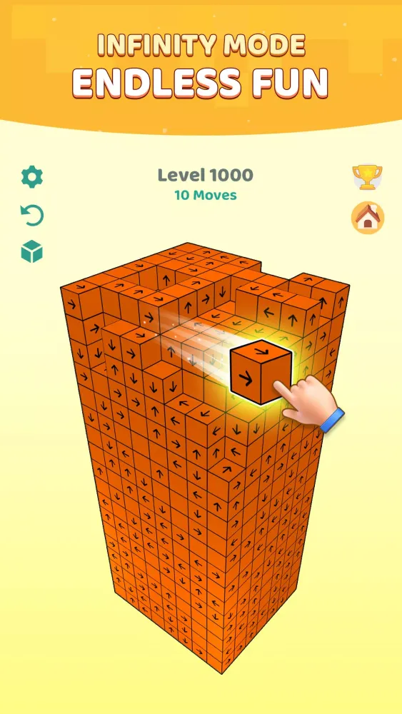 Ảnh chụp màn hình của Tap master 3D- Tap Away