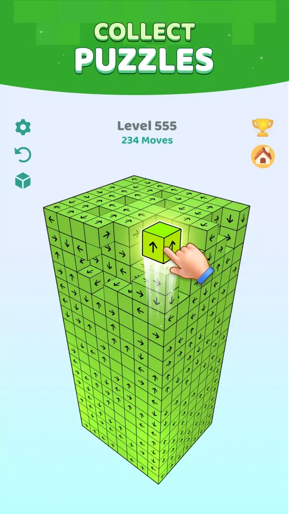Ảnh chụp màn hình của Tap master 3D- Tap Away