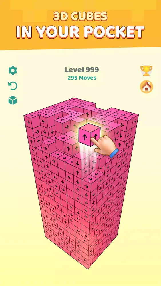 Ảnh chụp màn hình của Tap master 3D- Tap Away
