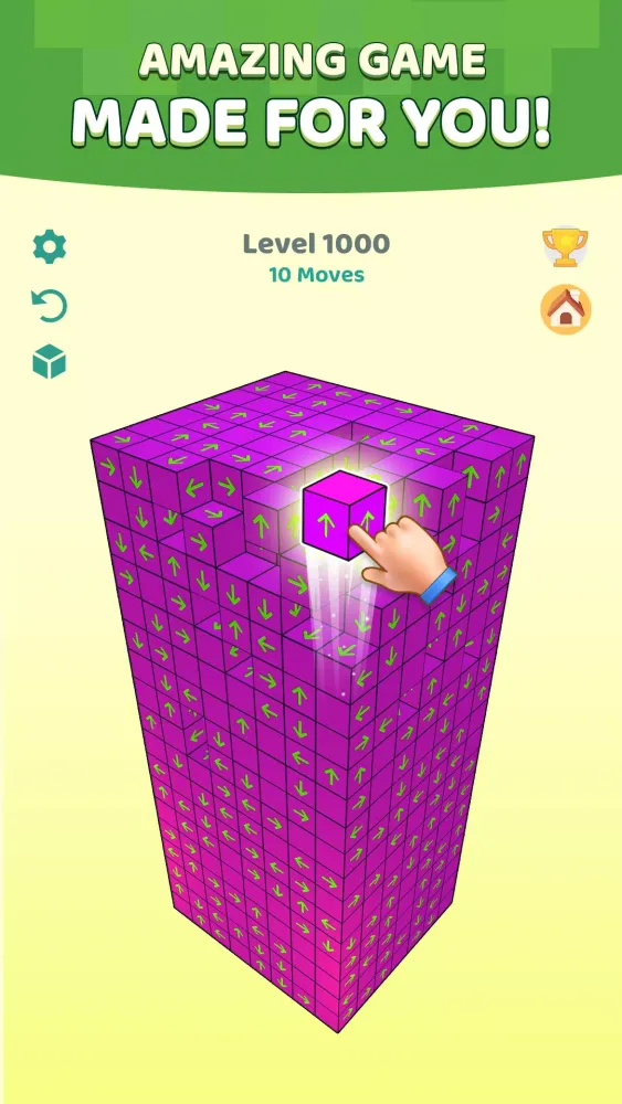 Ảnh chụp màn hình của Tap master 3D- Tap Away