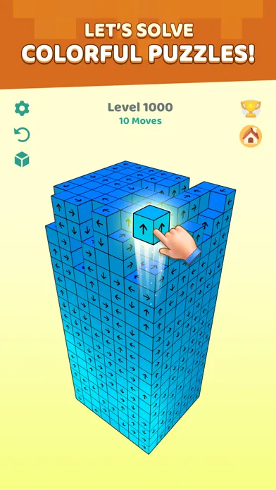 ภาพหน้าจอของ Tap Master 3D- Tap Away