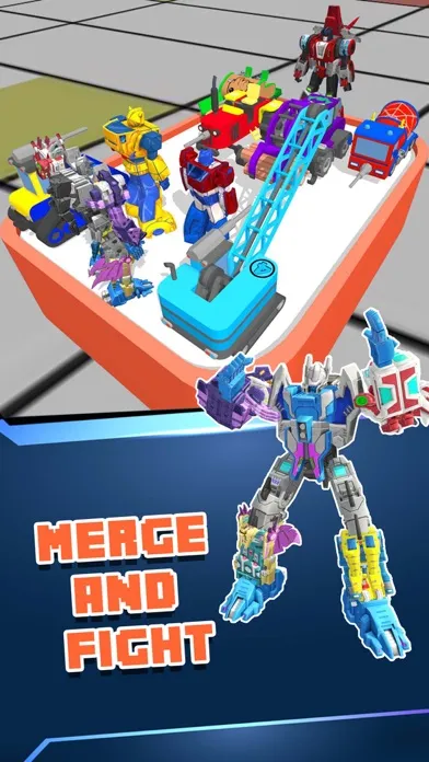 Zrzuty ekranu Robot Car Monster Color Battle