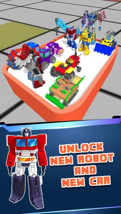 Zrzuty ekranu Robot Car Monster Color Battle