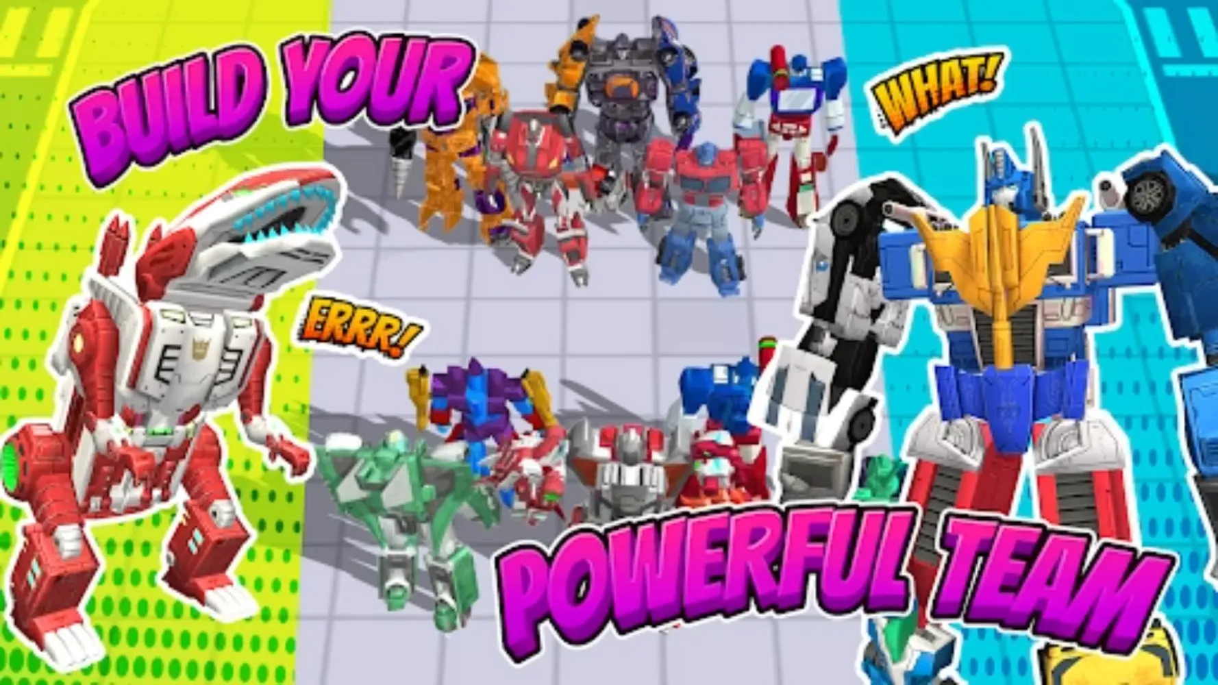 Captures d'écran de Superhero Robot Monster Battle
