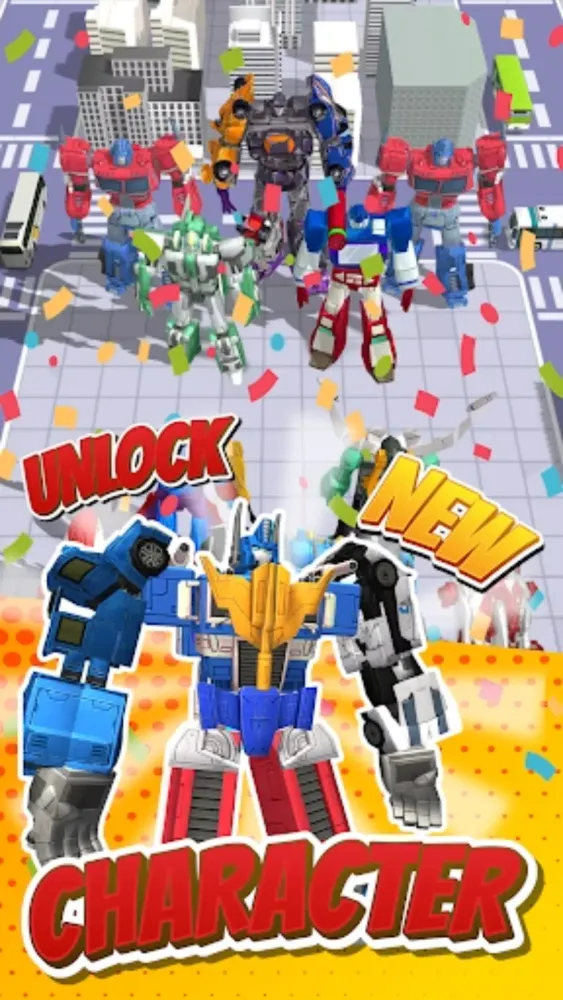Captures d'écran de Superhero Robot Monster Battle