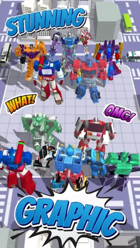 Captures d'écran de Superhero Robot Monster Battle