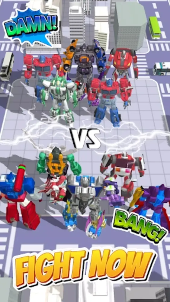 Captures d'écran de Superhero Robot Monster Battle