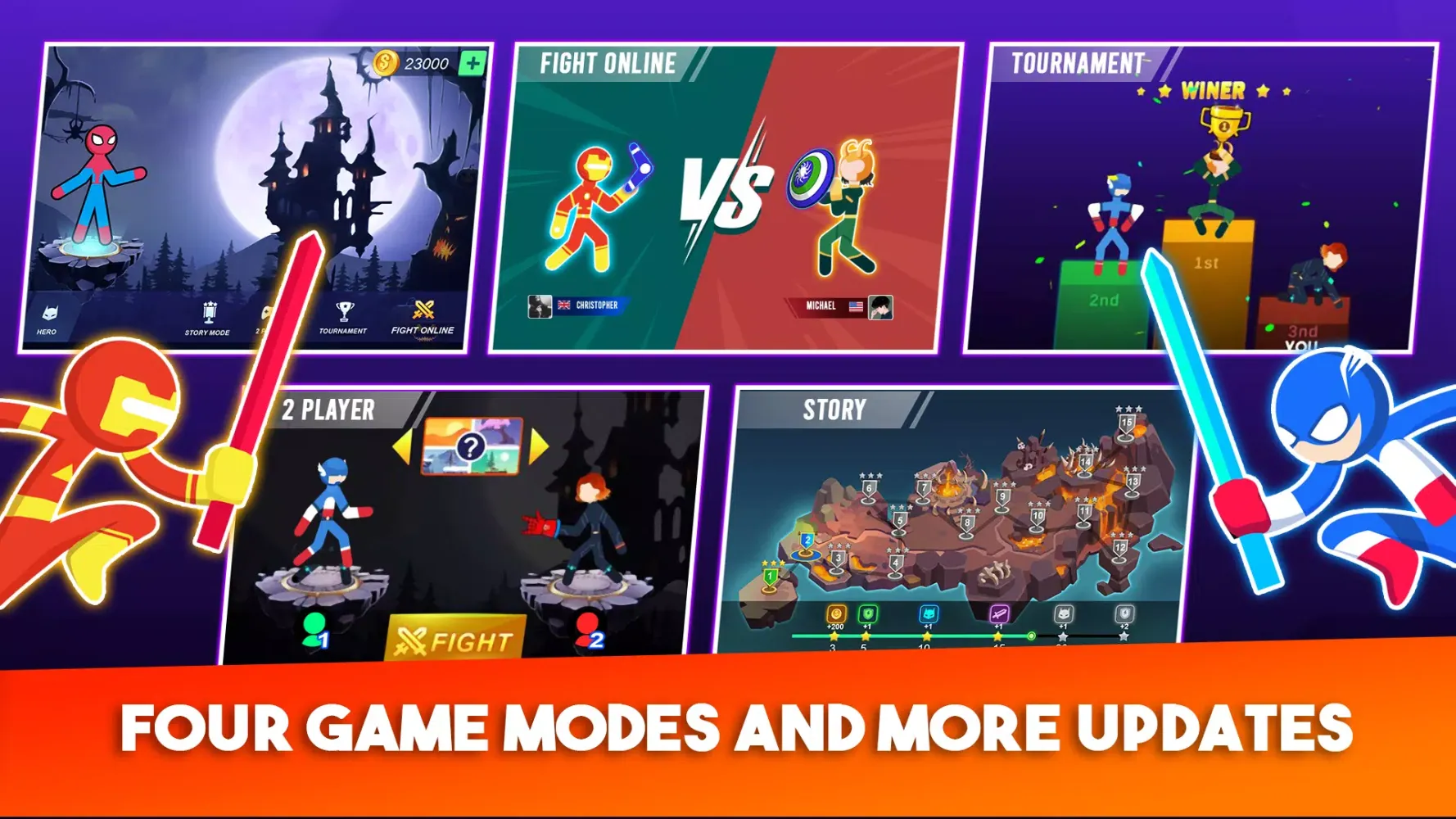 Stickman Combat Legend Screenshots