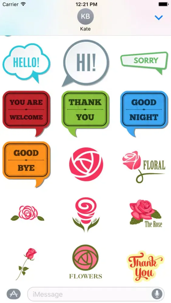 تصاویر Thank You Photo - Fc Sticker