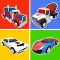 Superhero Car Merge Battle