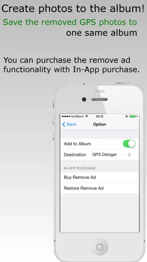 GPS Deloger - Remove location data from your photos with no hassle - স্ক্রিনশট