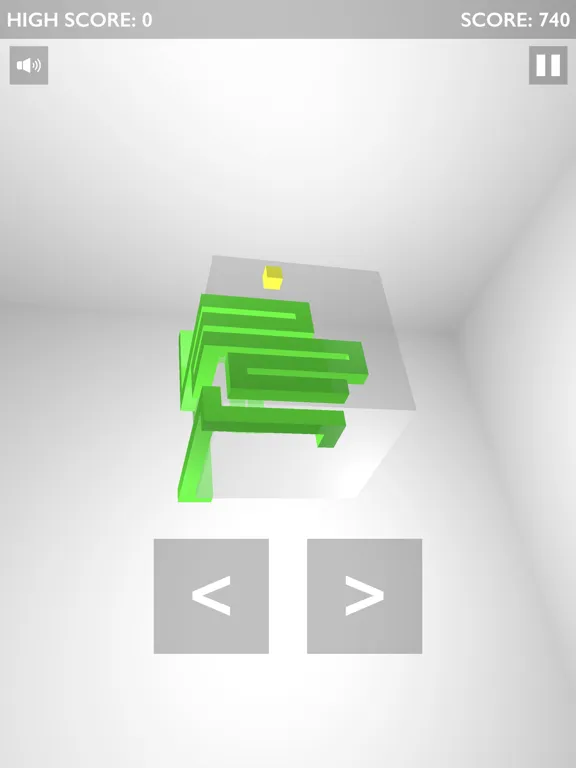Ảnh chụp màn hình của Snake 3D iPad 