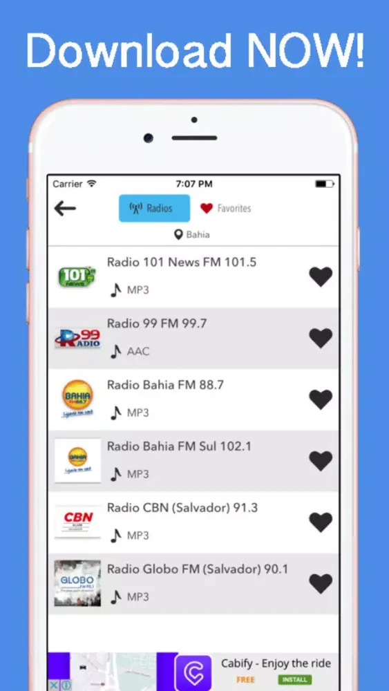 Radio Brazil - Brazilian Radios AM FM Rec Screenshots