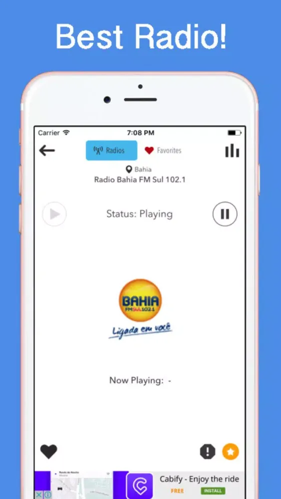 Radio Brazil - Brazilian Radios AM FM Rec Screenshots