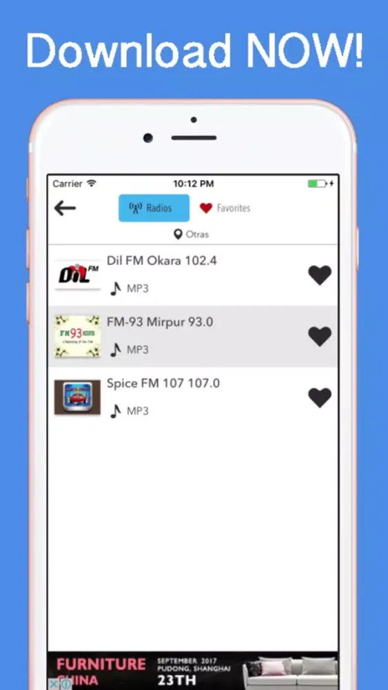 Capturas de tela do Radio Pakistan - Pakistan Radios AM FM Rec Online