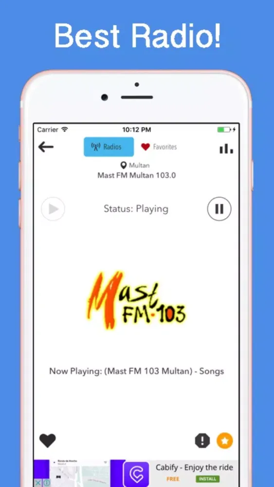 Capturas de tela do Radio Pakistan - Pakistan Radios AM FM Rec Online