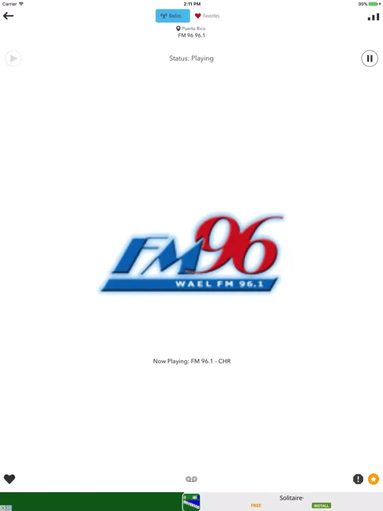 Radio Puerto Rico - Radios de Puerto Rico (Rec) FM iPad 应用截图