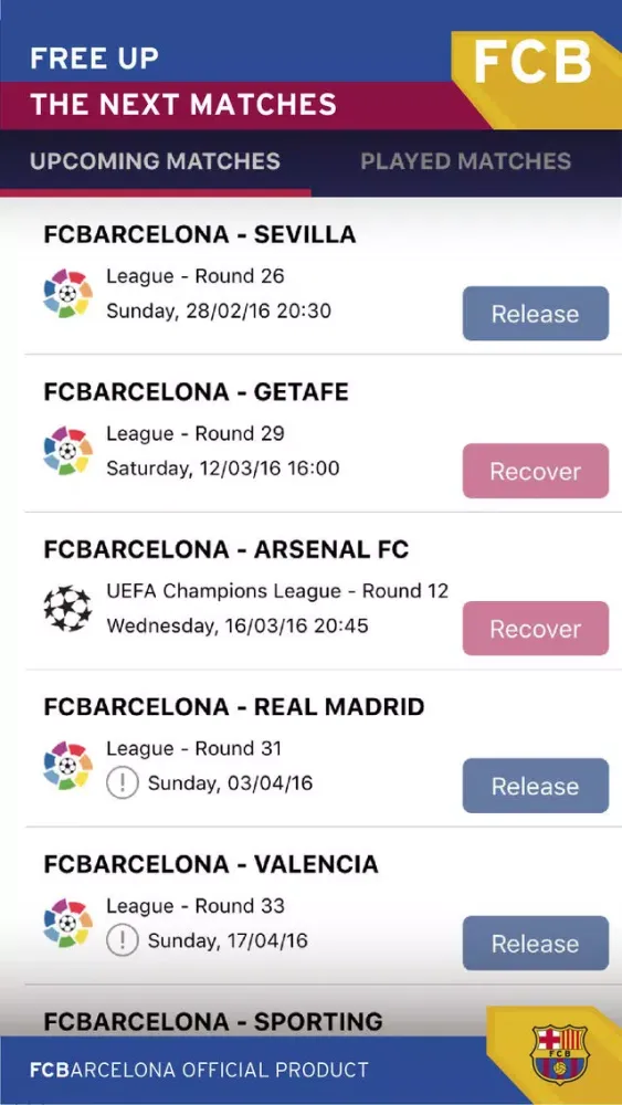 Ảnh chụp màn hình của FCB Seient Lliure