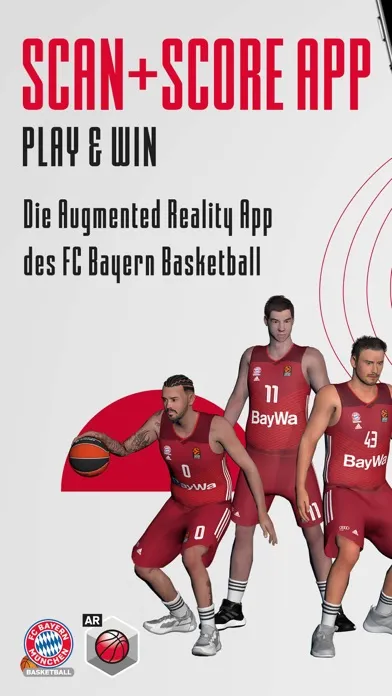Capturas de tela do Scan+Score | FCBB AR-Game