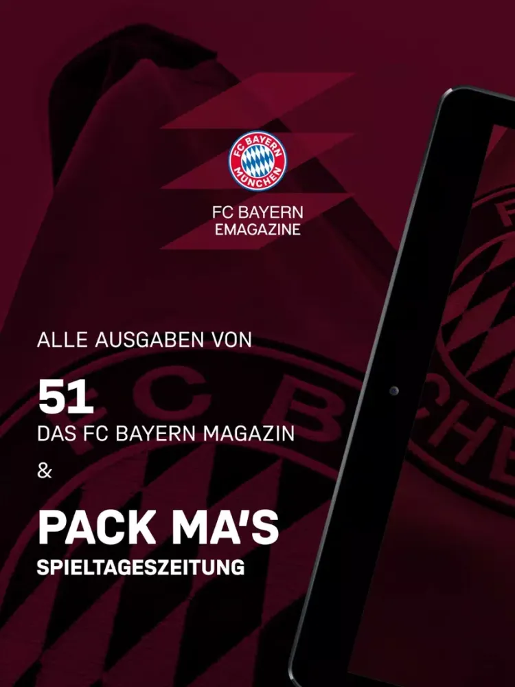 Screenshot di FC Bayern eMagazine App iPad 