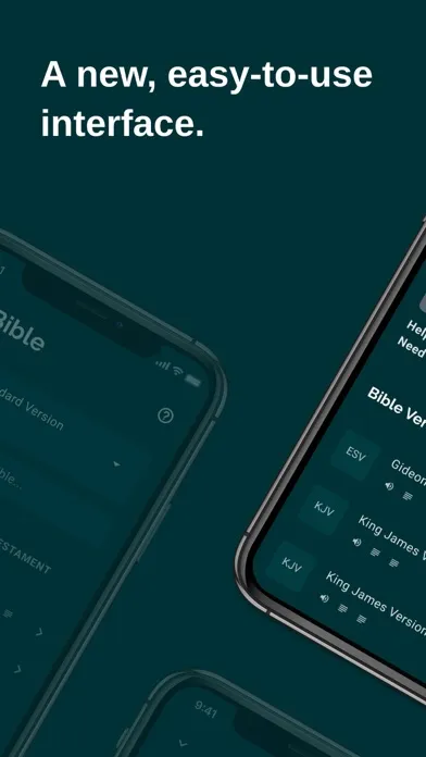 Captures d'écran de Gideon Bible App