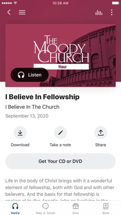 تصاویر Moody Church Media:Bible Radio
