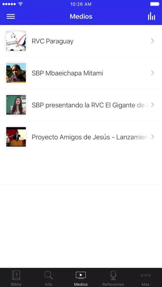 Sociedad Bíblica Paraguaya应用截图
