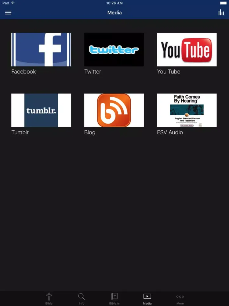 Far East Broadcasting Company iPad  سکرین شاٹس