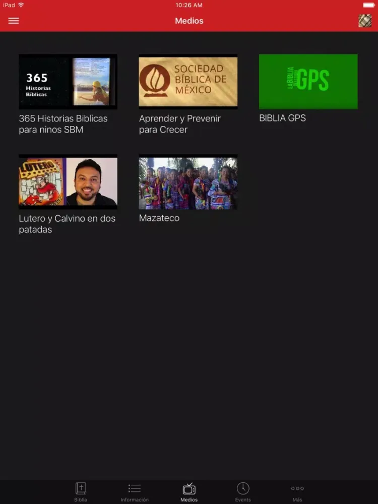 Sociedad Bíblica de México iPad  স্ক্রিনশট