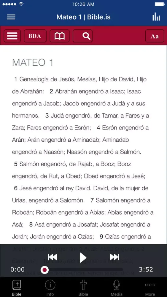 Capturas de tela do Suriname Bible Society