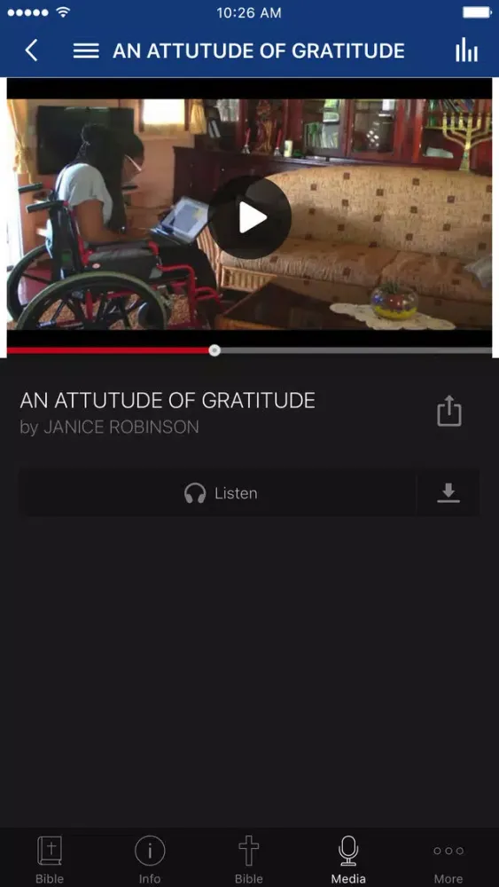 Capturas de tela do Suriname Bible Society