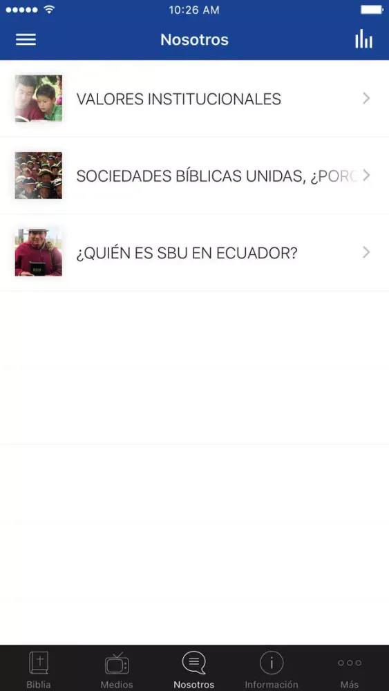 تصاویر Sociedad Bíblica de Ecuador