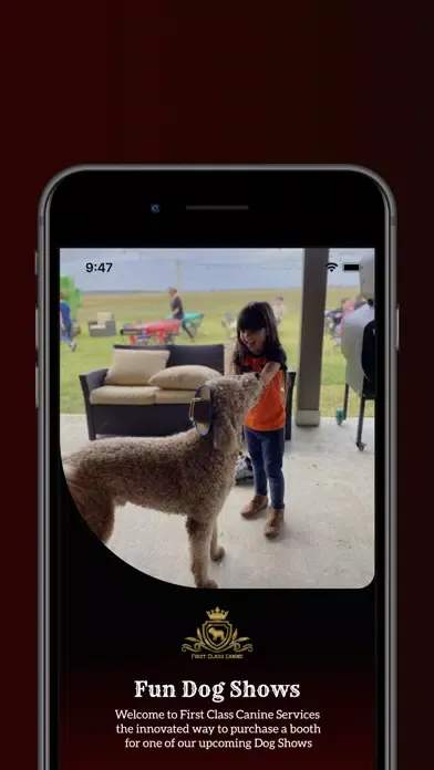 Capturas de pantalla de First Class Canine Services