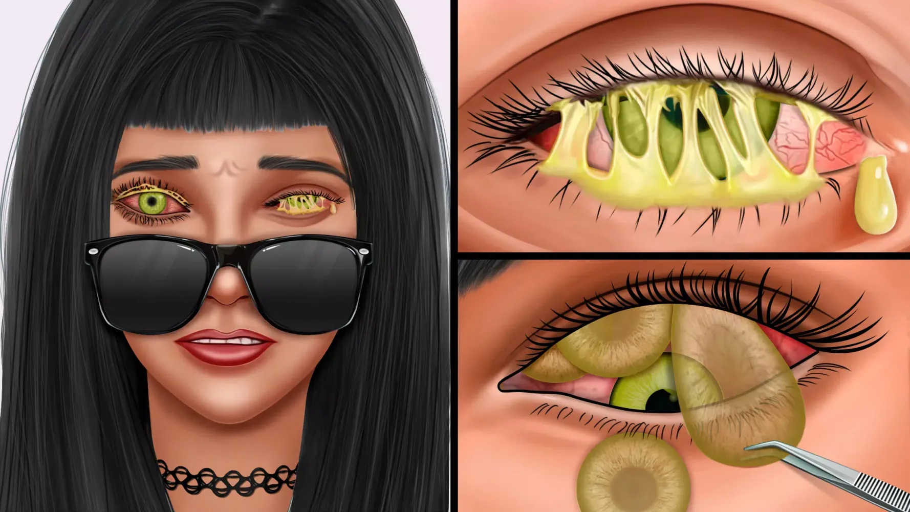 ASMR Eye Art: Eye Makeup Game Screenshots