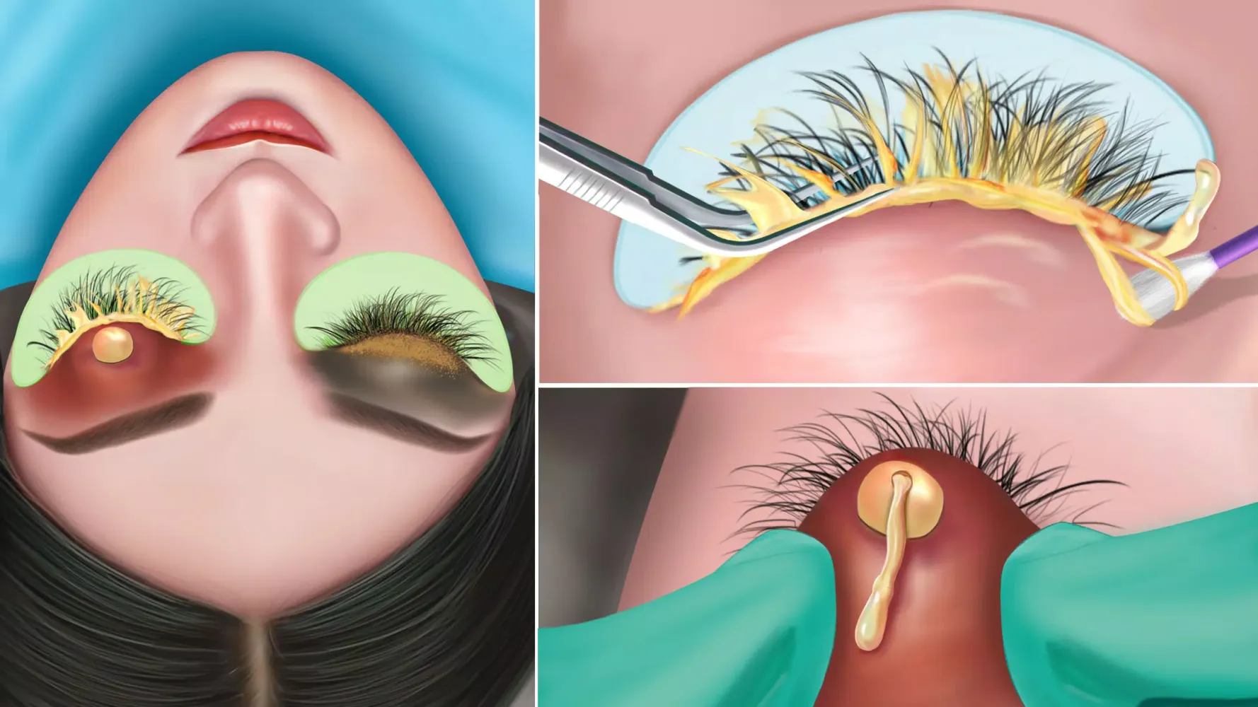 ASMR Eye Art: Eye Makeup Game Screenshots