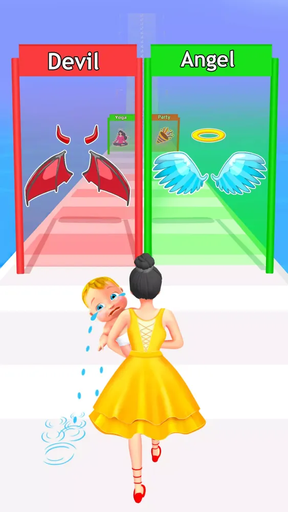 تصاویر Good or Bad Mom Run: Mom Games