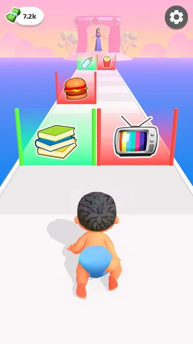 Tangkapan layar Choose Good or Bad: Mom Games